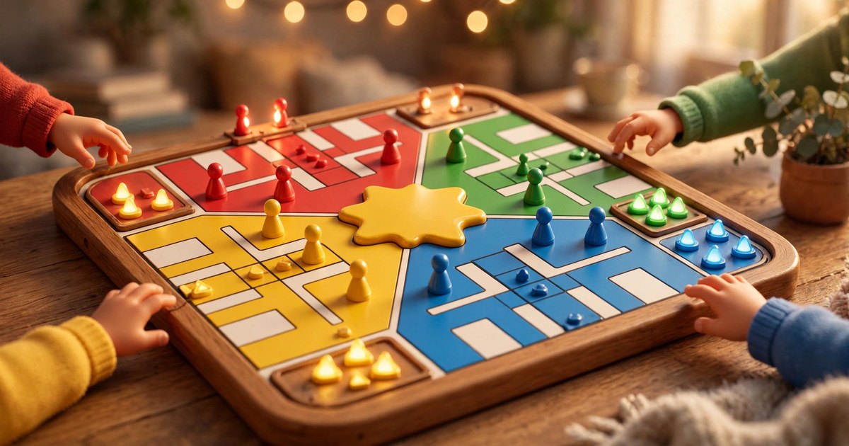 Comparing 2, 3 and 4 player Ludo games